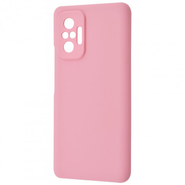 Чохол WAVE Full Silicone Cover Xiaomi Redmi Note 10 Pro light pink